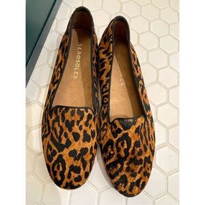 NIB Aerosoles Leopard Loafers 7.5